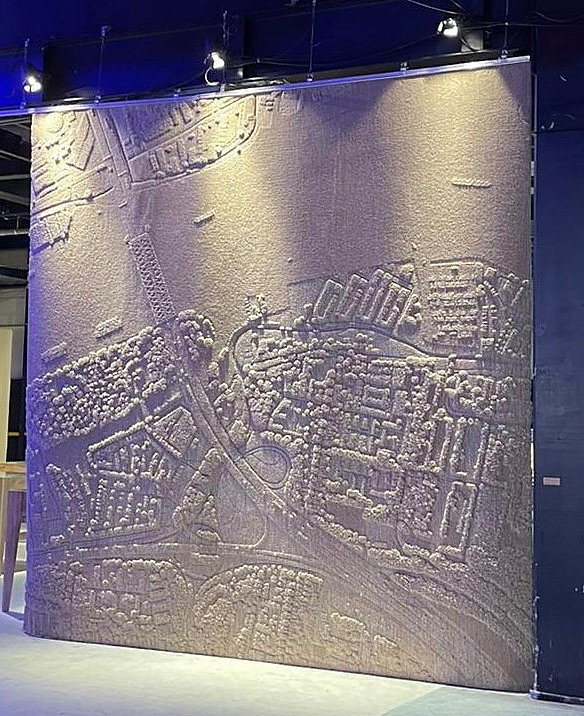 CS rugs 3D kleed Rotterdam project de zachte stad Christien Meindertsma