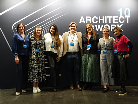 Het beursteam van ArchitectWork