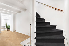 Beautifloor PVC Design Traprenovatie Rue Marcadet