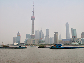 Het wachten op de aanvoer Shanghai