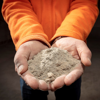 Gerecycled lino als grondstof