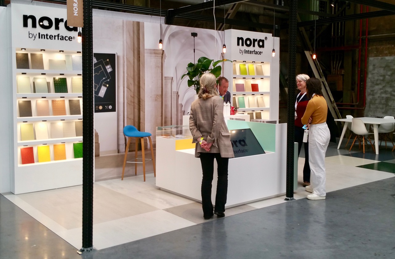 Kleurrijke presentatie van Nora by Interface