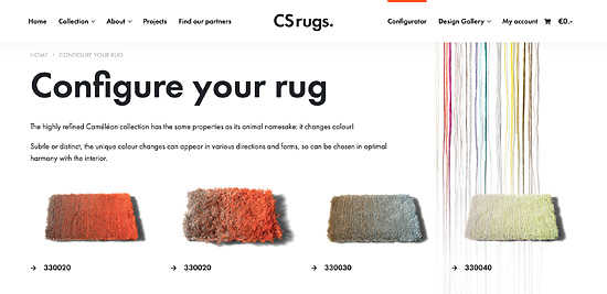 Vernieuwde 3D configurator