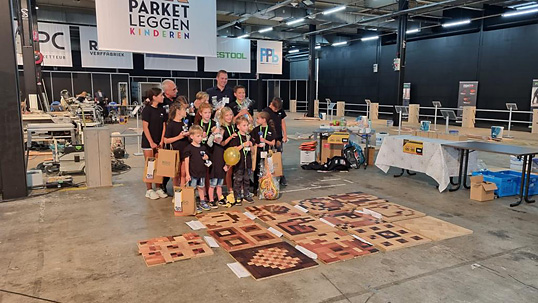 Alle deelnemertjes aan het