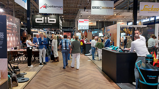 Doorkijkje naar de beurs