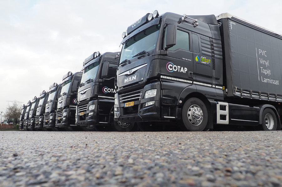 Cotap kiest voor HVO100 biobrandstof