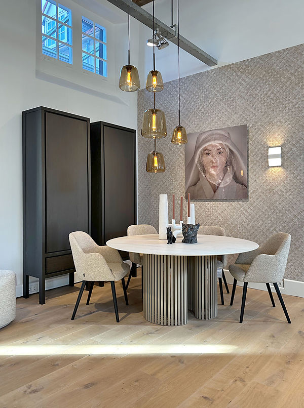 Een van de sfeervolle showrooms van het Nidum 2