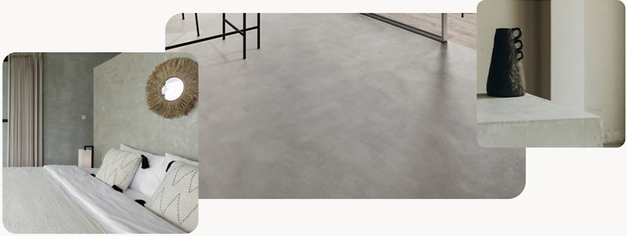 Headlam voegt acht nieuwe kleuren toe aan de betonlook vinylcollectie. 1bb2a37 w1272