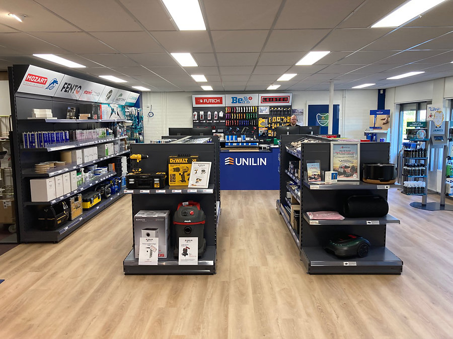 Het interieur van het gerestylde filiaal Groningen