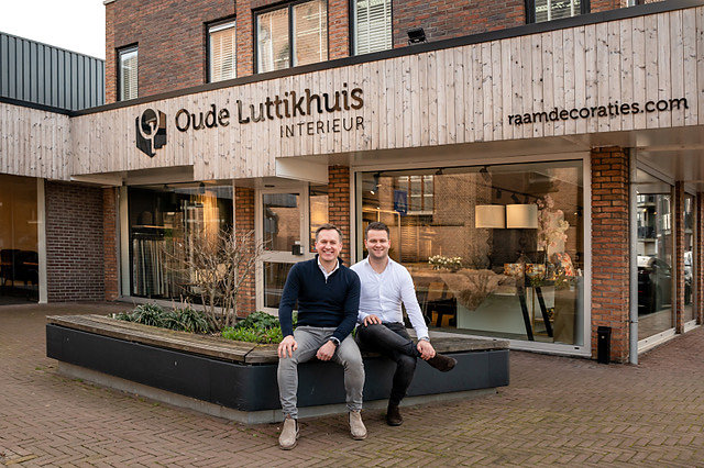 Ivar Homma links en Bas oude Luttikhuis