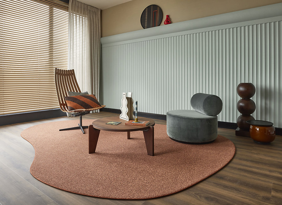 Tapijtcollectie ‘Parade Studio’ van DESSO Tarkett heeft een restyling ondergaan en is nu verkrijgbaar in een nieuw kleurenpalet. Parade Studio 413 tapijt vloerkleed op maat BW1 240711 1454