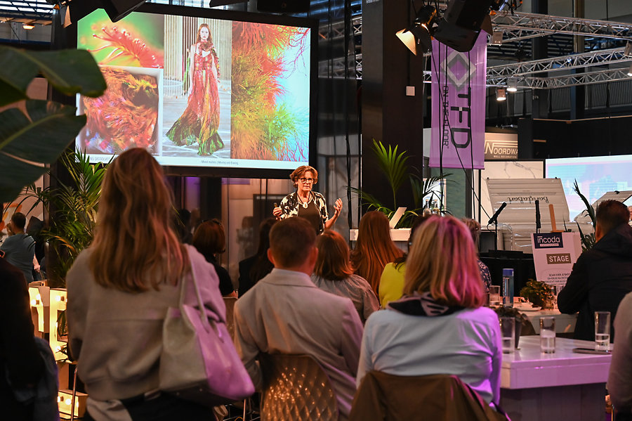 Veel belangstelling was er voor de presentaties on stage