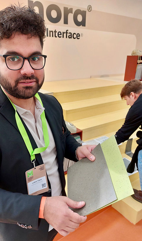 Lukas Vano vertelt enthousiast over de nieuwste collectie noracare