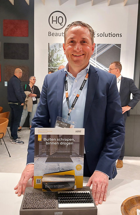 Jan Doornwaard demonstreert het belang van een goede binnen e n buitenmat met het motto Buit en schrapen binnen drogen