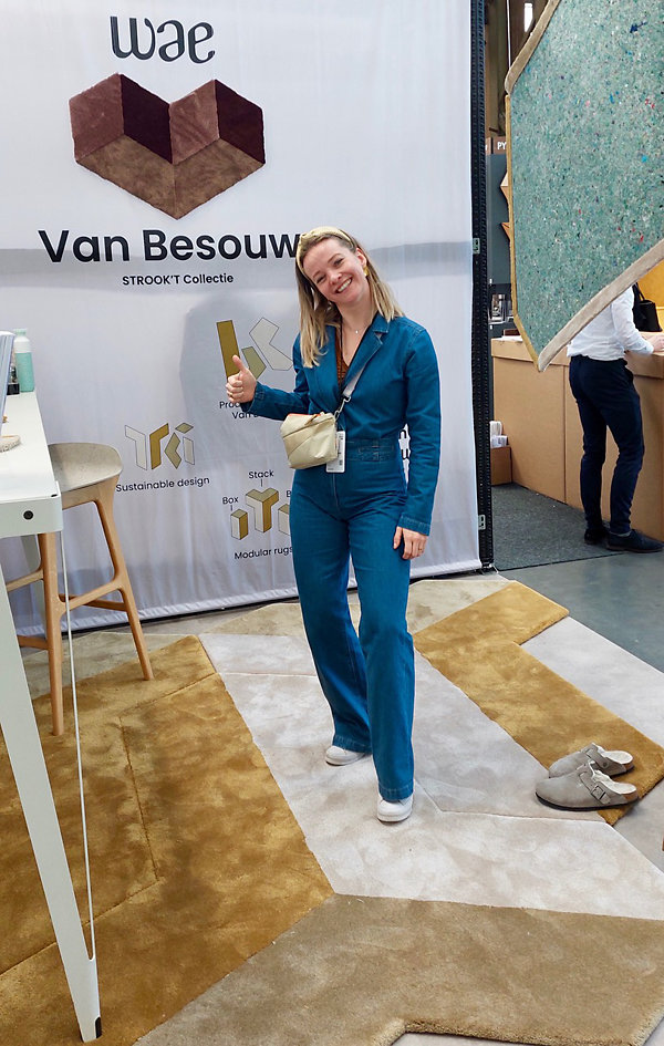 Hannah Romijn van Studio Wae presenteert de nieuwe samenwerking met Van Besouw