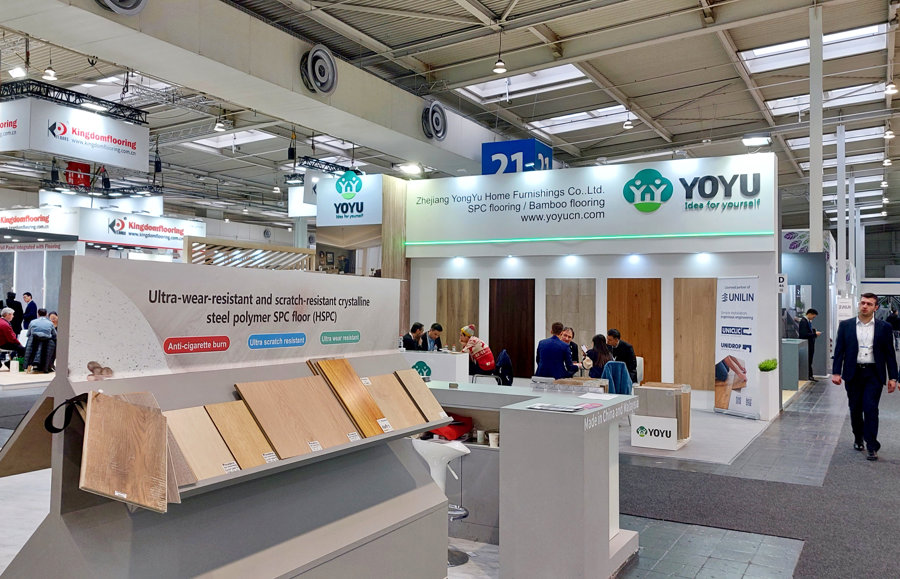 Ook in 2026 is op Domotex een groot aantal exposanten uit China vande partij. Ook in 2026 is op Domotex een groot aantal exposanten uit China van de partij 1