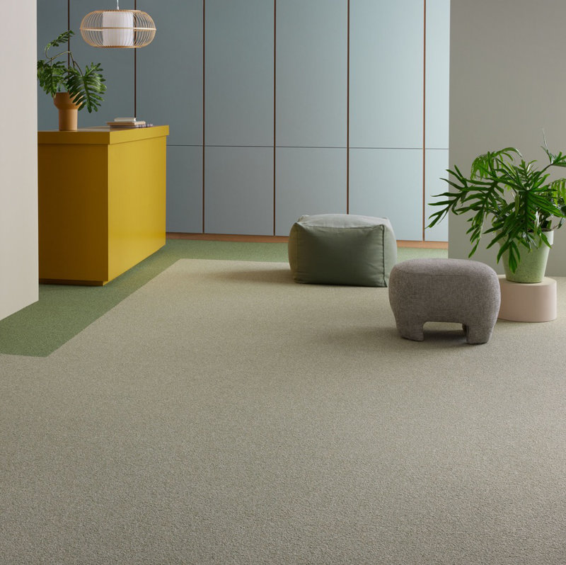 Tessera Chroma van Forbo, tegenwoordig ook met Evolve+ label. (Foto: Forbo Flooring Systems) Tessera Chroma van Forbo tegenwoordig ook met Evolve label