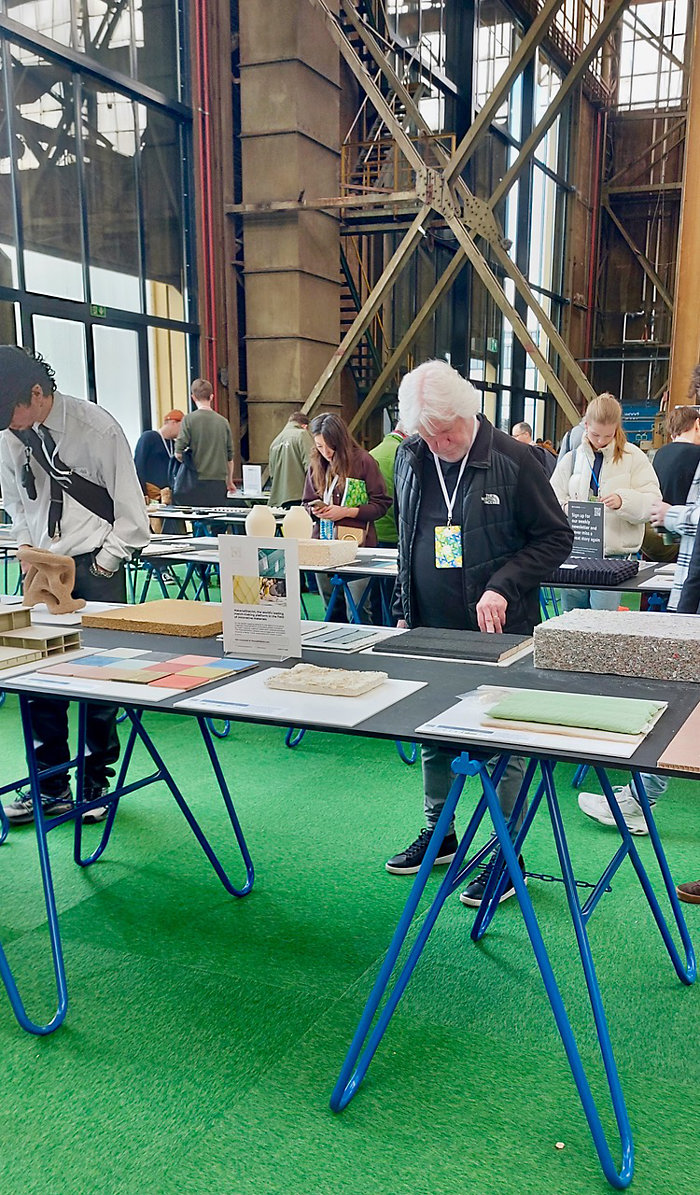 Tijdens MaterialDistrict is weer volop aandacht voor de tentoonstelling met duurzame materialen
