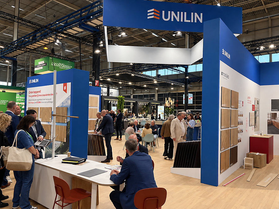 Unilin presenteert zich tijdens InCoDa als one-stop-shop. Unilin presenteert zich tijdens InCoDa als one stop shop