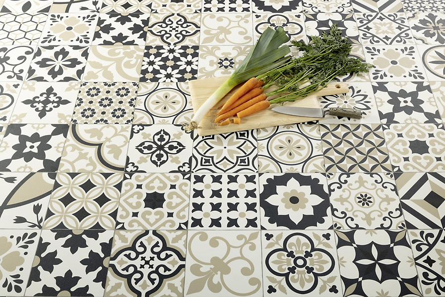 JOKA CV-vloeren zijn water- en vlekbestandig en ideaal voor renovaties. CV Wood Stone Dante 10 det min