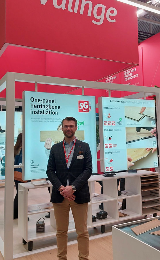 We hebben het continu druk m et alle belangstelling voor onze systemenâ aldus Carl Fil ip Sewring van Valingejpg